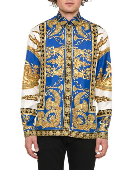 versace shirt c-83547.1|Versace Men's Designer Clothing & Apparel .